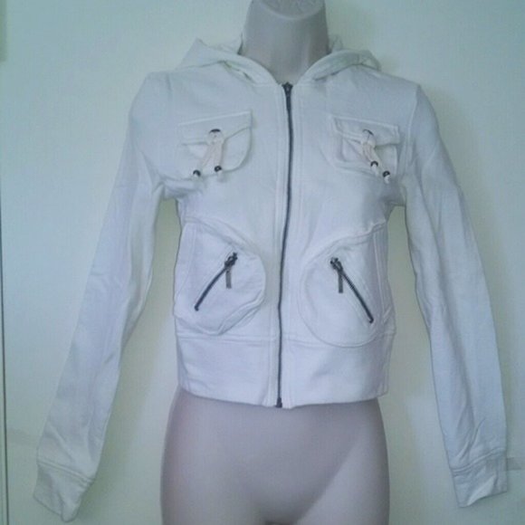 Vintage Beautiful sweatshirt hooded jacket